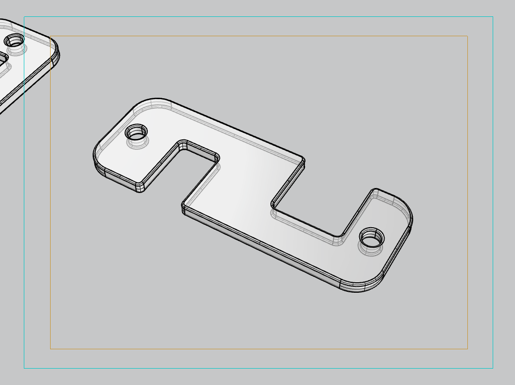 Simple Keychain Phone Holder - Movie Helper