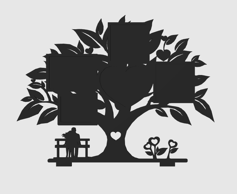 Family Tree Photo Frame