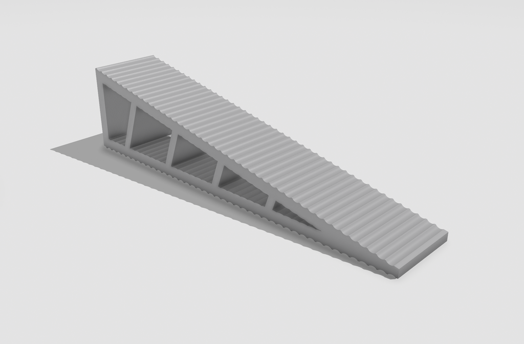 Minimalist Ribbed Door Wedge / Door Stopper