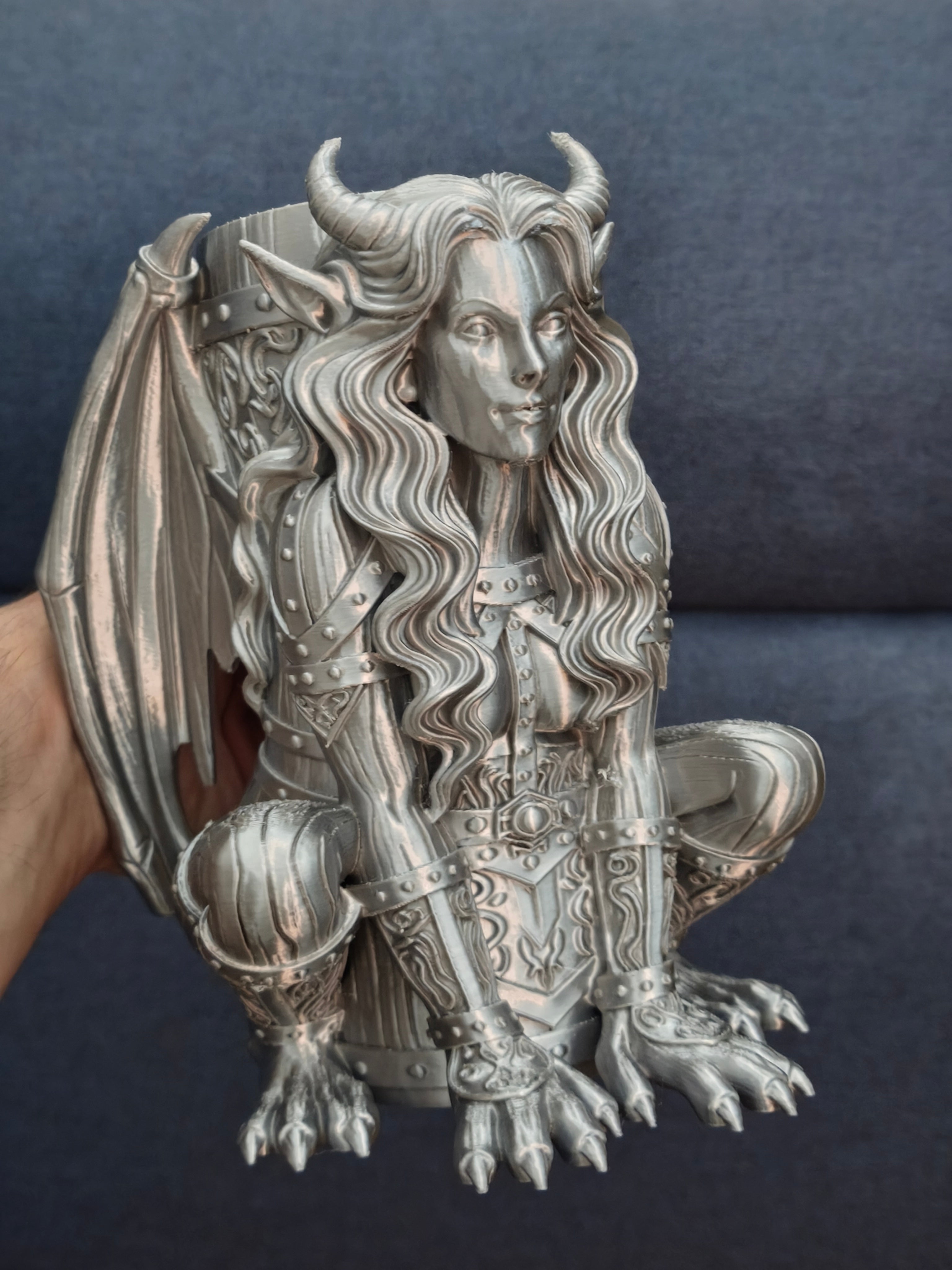 Temptress Gargoyle - Can Holder / Beer mug