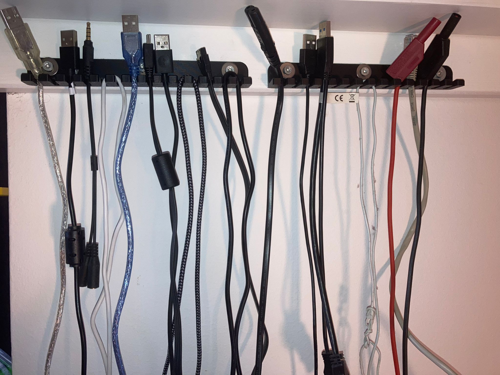 Universal Cable Organizer and Storage