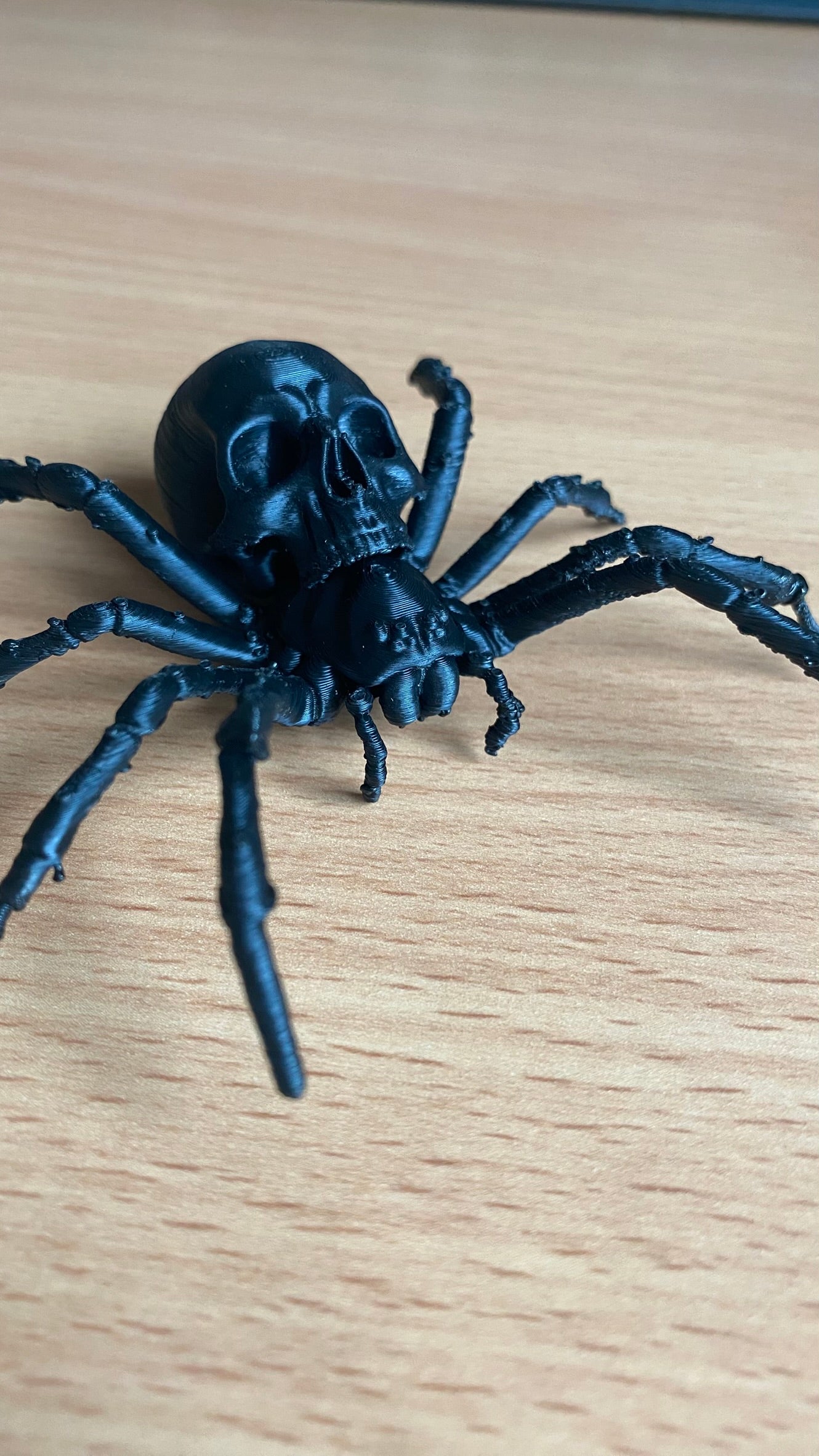 The most realistic skull spider