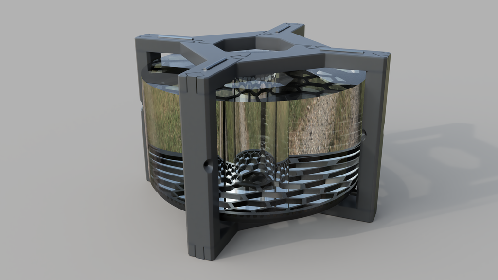 Stackable Horizontal Spool Holder for 1kg or 3kg Filament [V2]