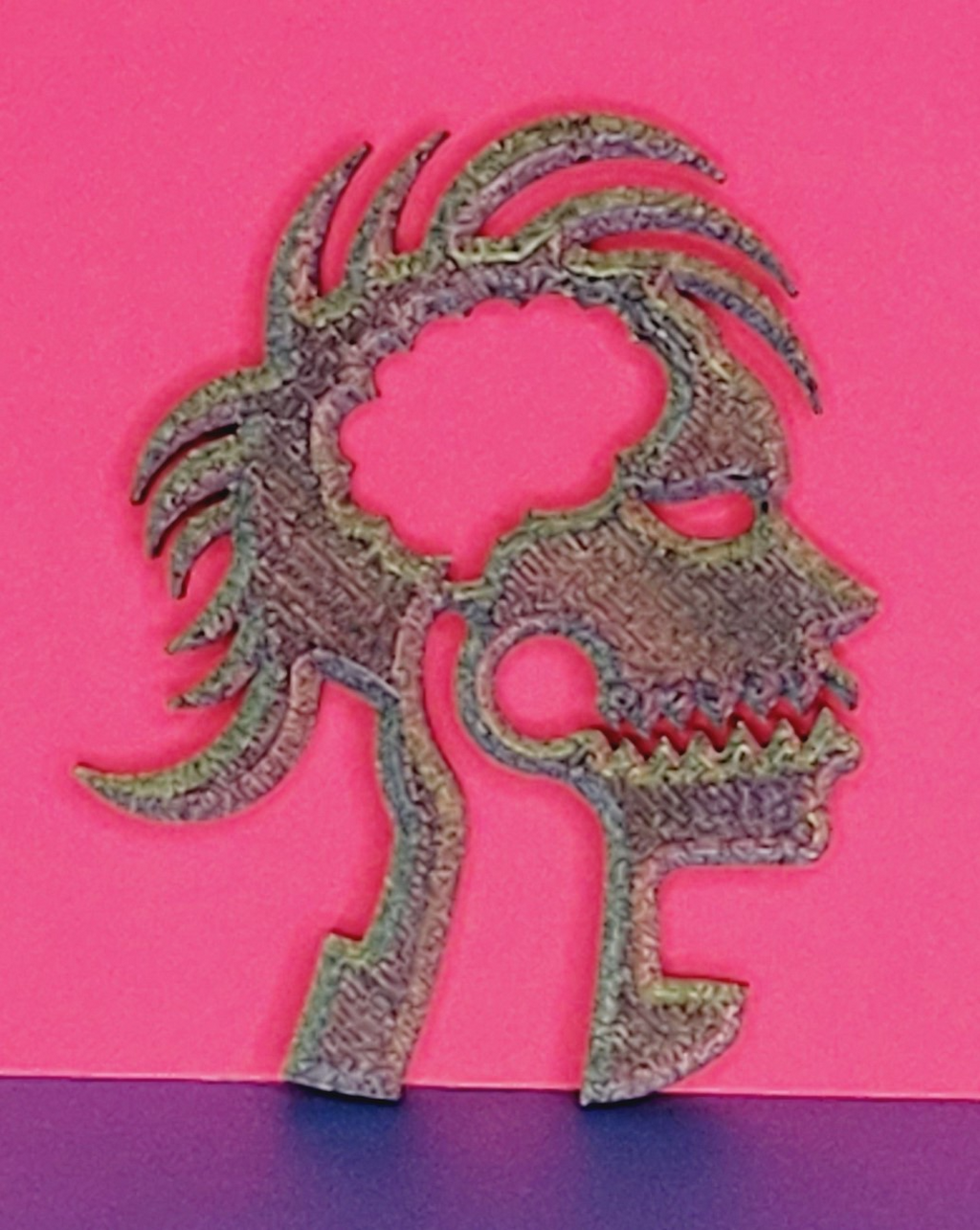 Lady Zombie Chip Clip