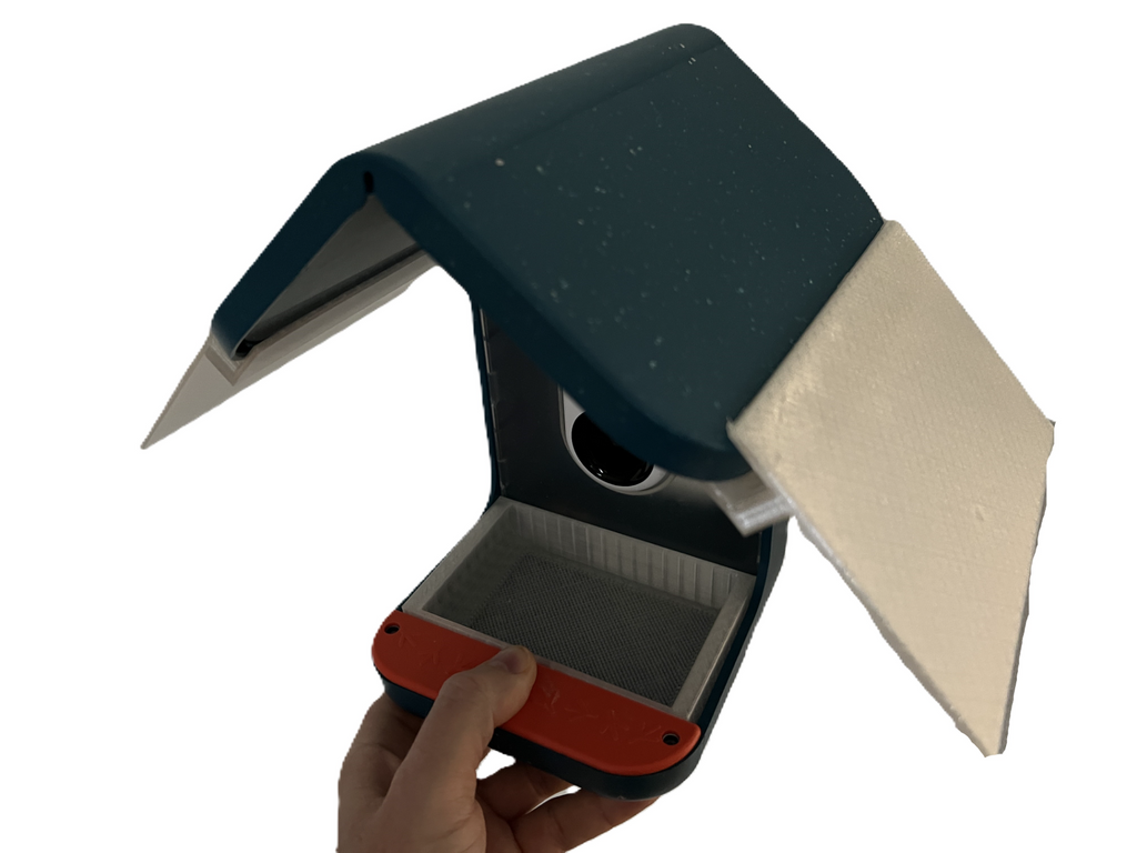 Bird Buddy Seed inset and Roof Extension
