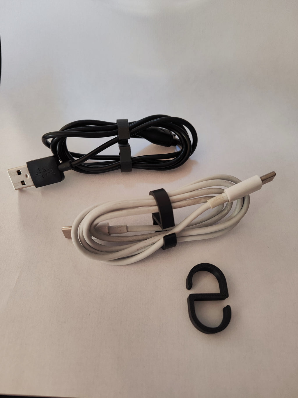 Snap Cable Clip Organizer (Tool-Free)