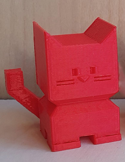 Cute calibration cat