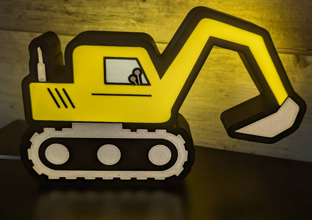 Digger/Excavator Lightbox
