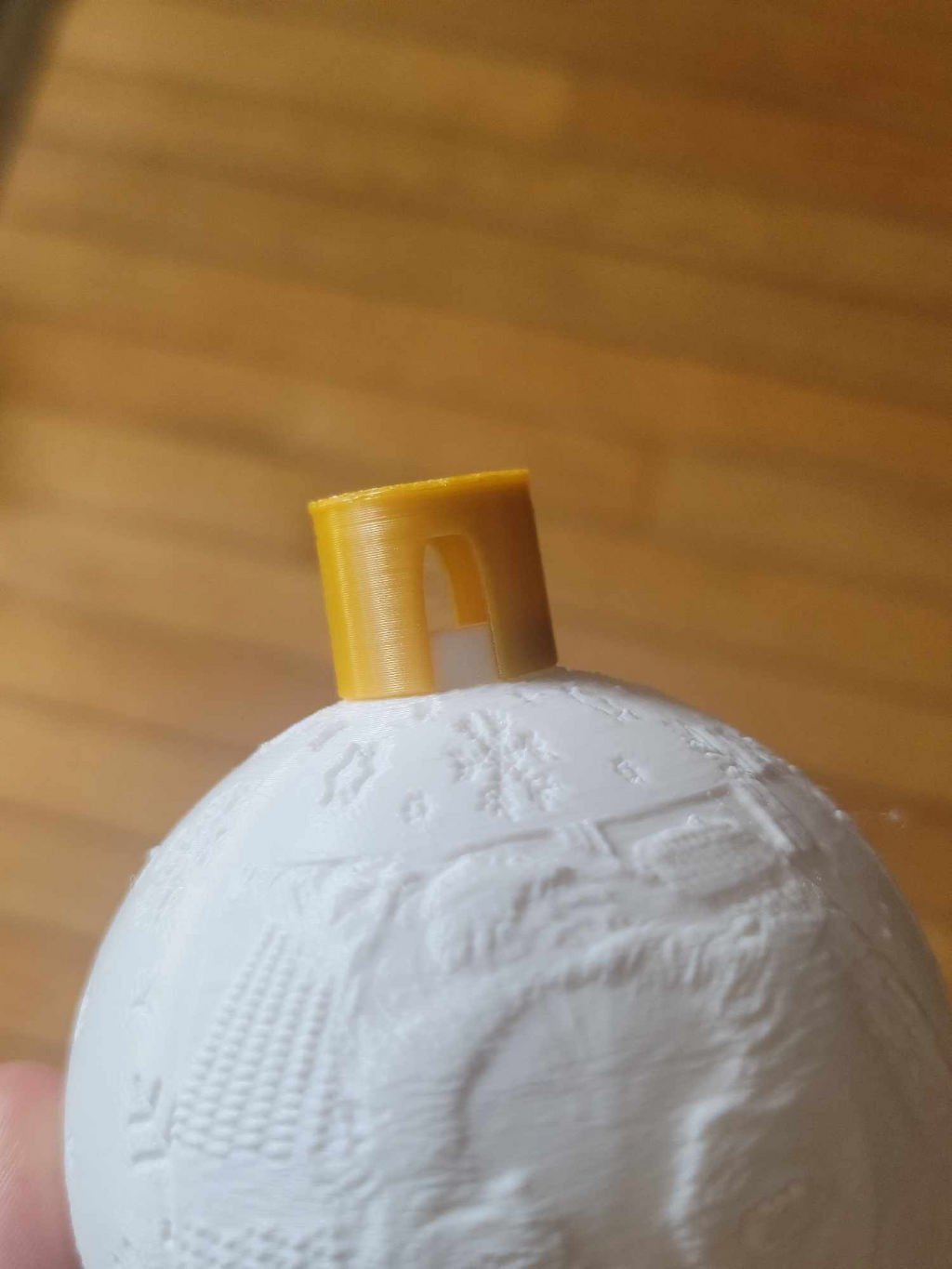 Lithophane Ornament Cap