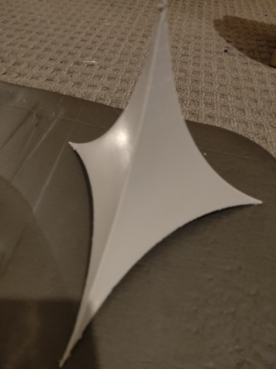 terrence howard curved tetrahedron (tree supports)
