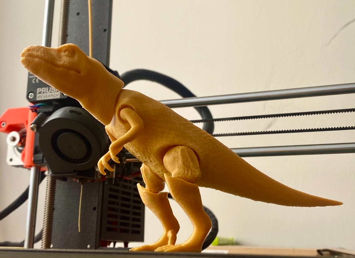 Dinosaurus T rex balljoint movable figurine