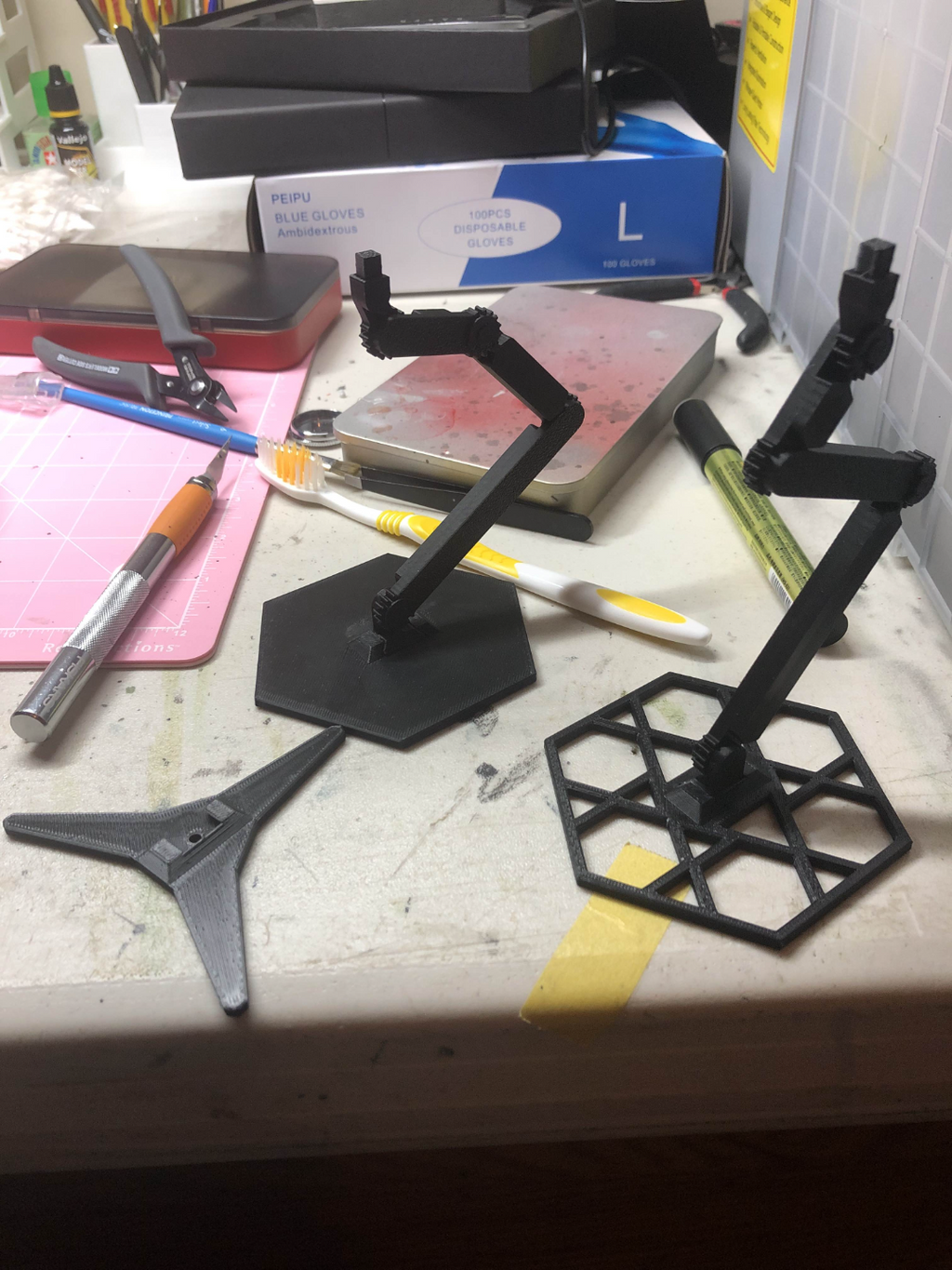 Real Grade RG Gunpla/Gundam action base adaptor