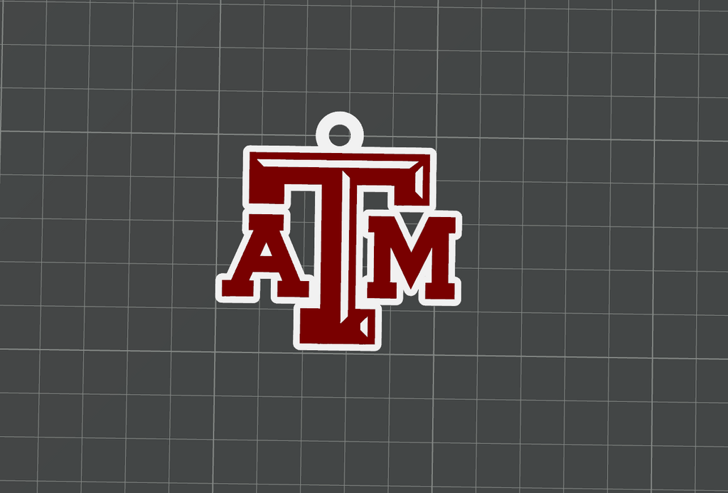 Texas A&M Keychain / Necklace