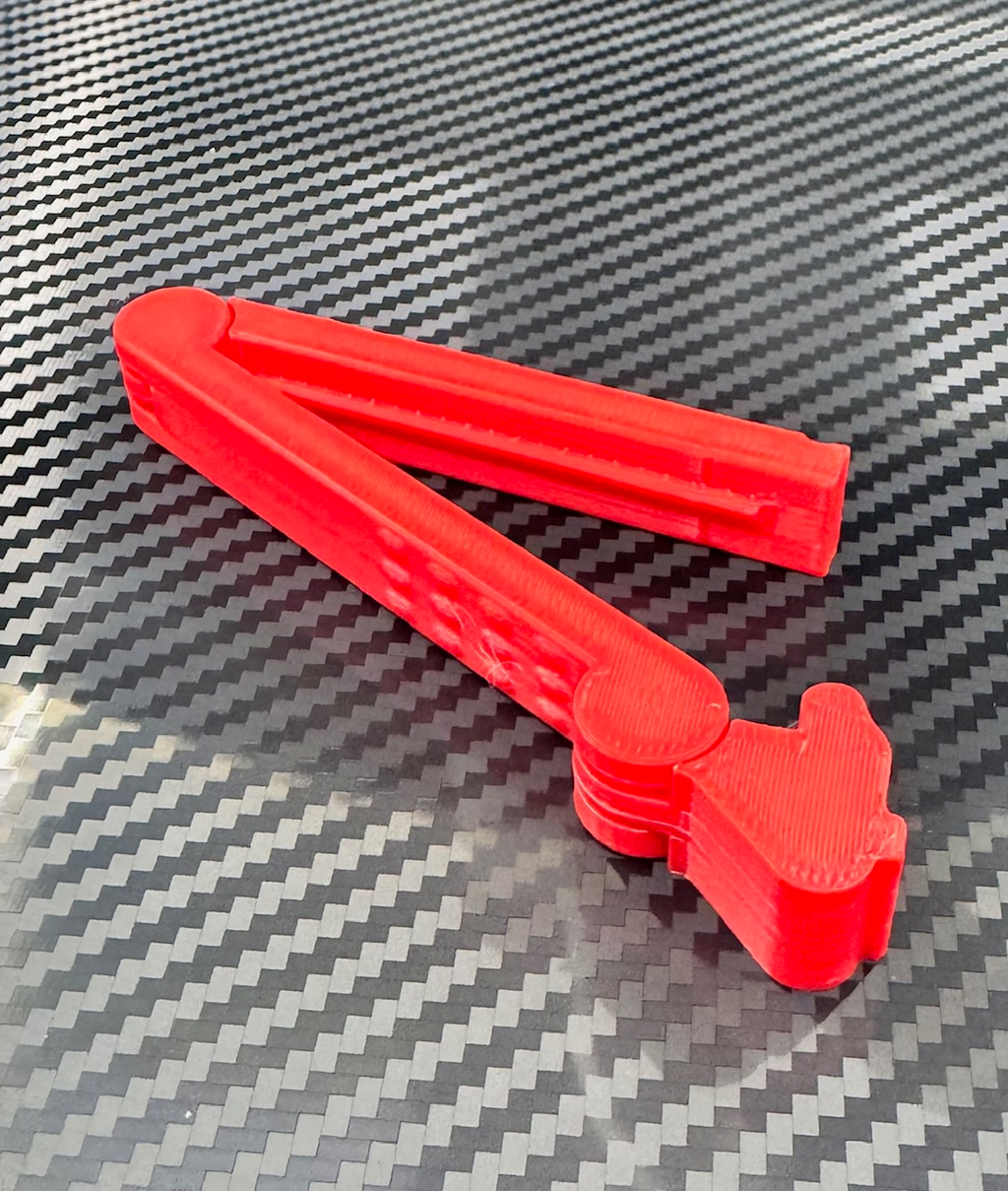 60 mm Bag Clip Print in Place