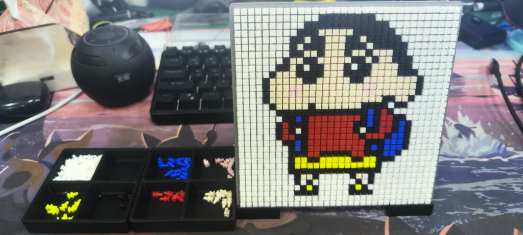 蜡笔小新像素画