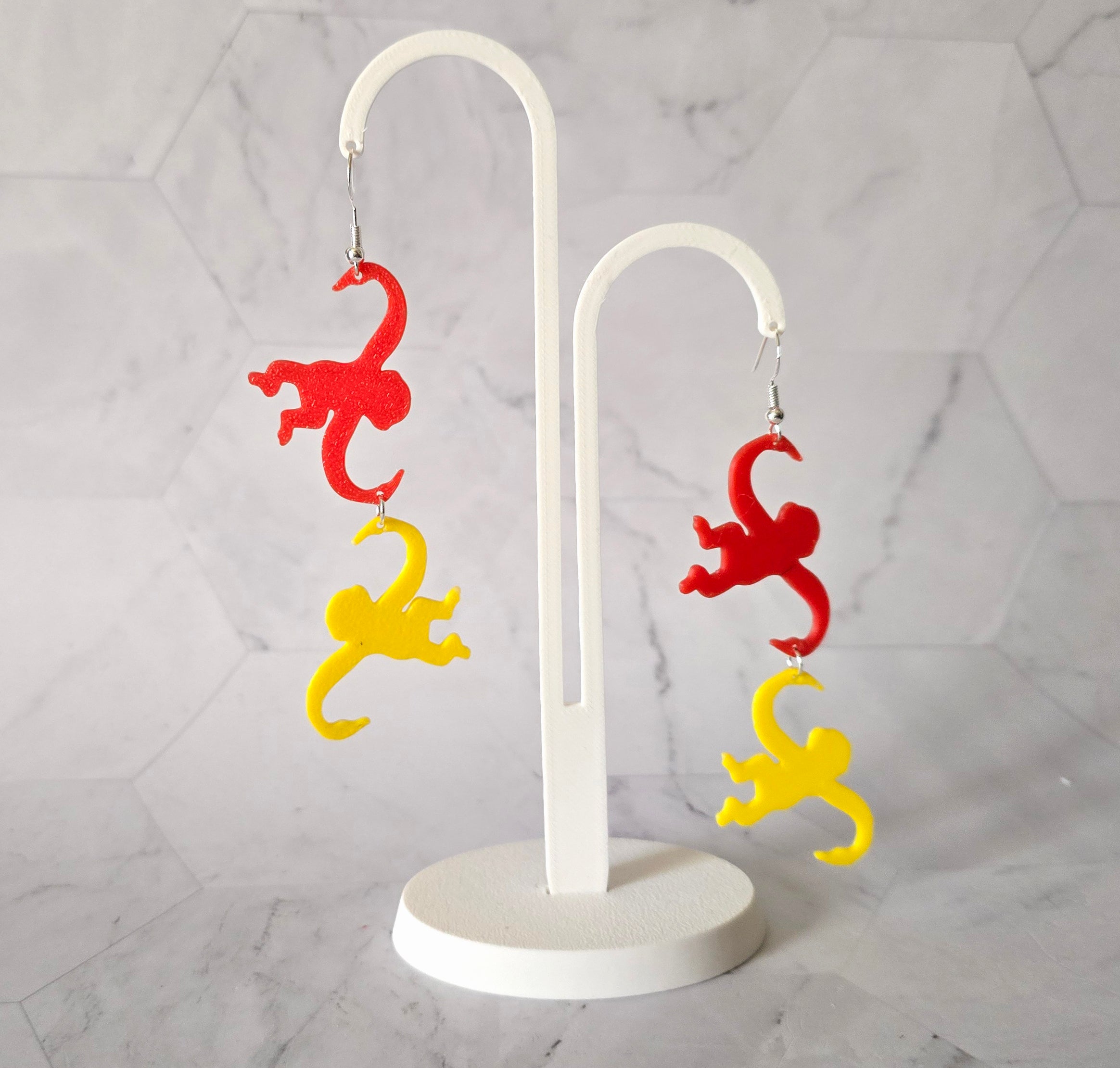 Hanging Monkey Earrings - Commercial Use