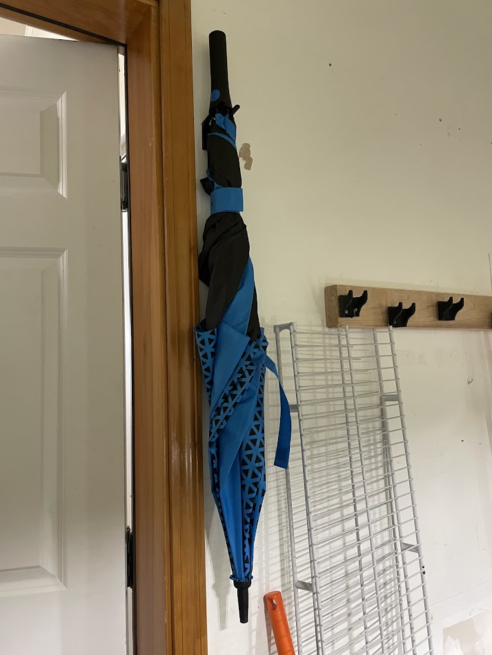 Umbrella wall mount
