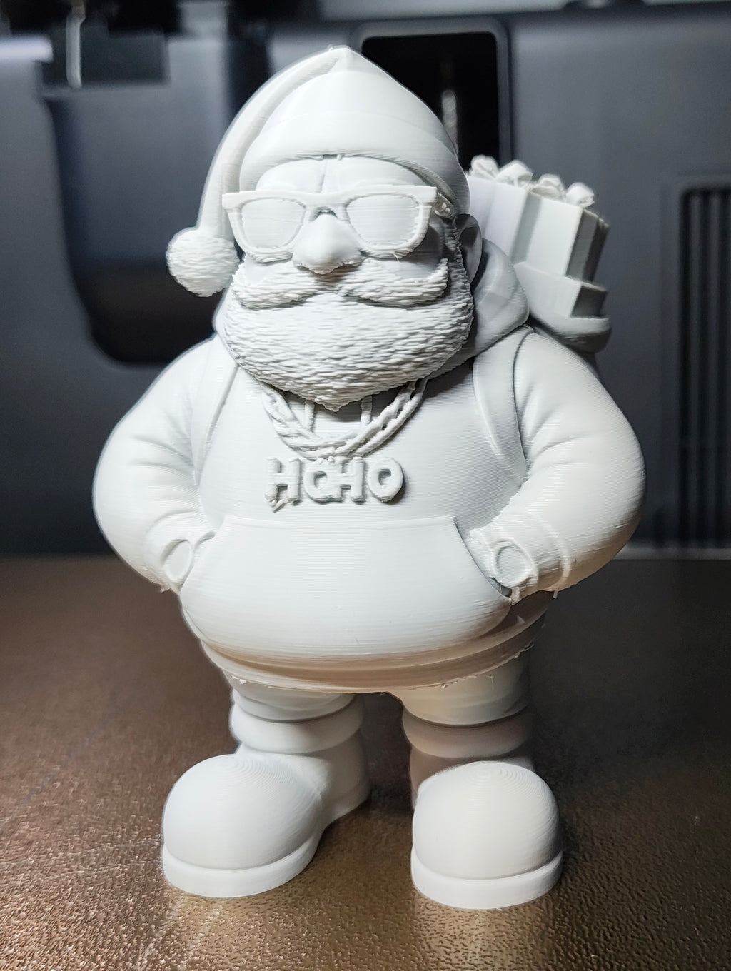 Hipster santa