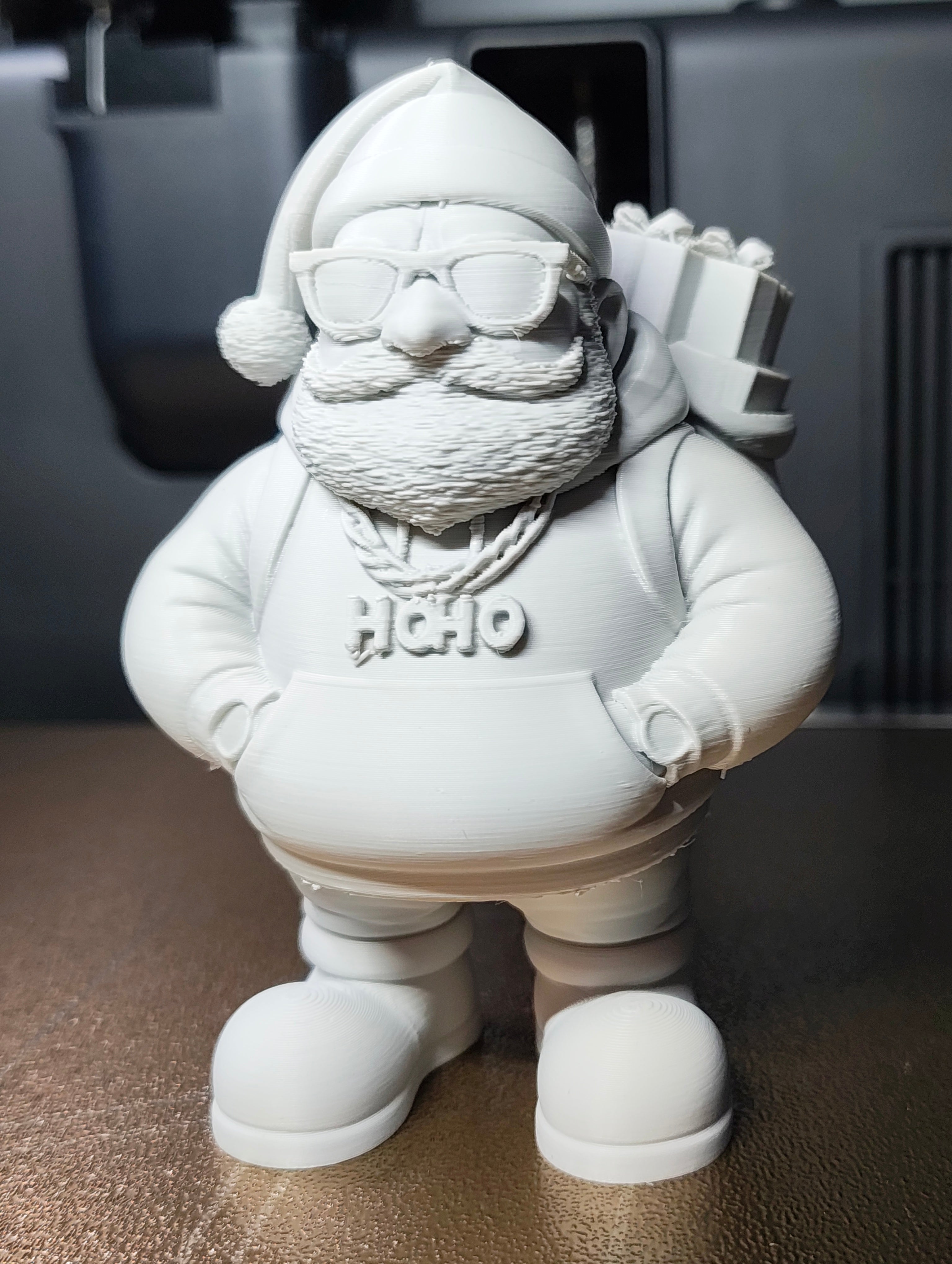 Hipster santa