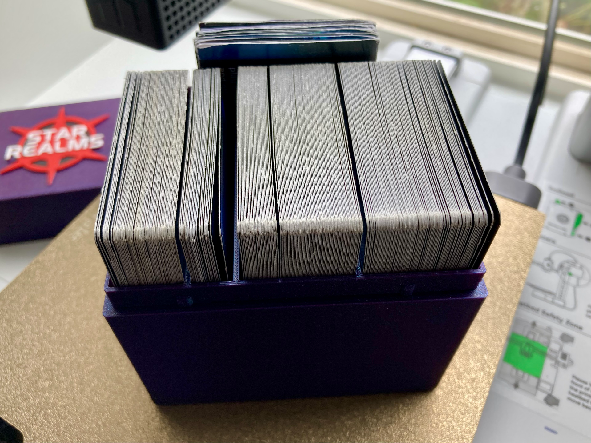 Star Realms Base Game and Colony Wars Card Box