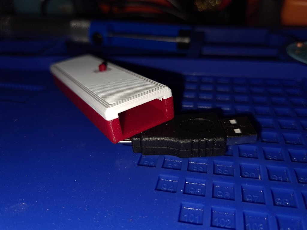 Raspberry Pico + USB A Case