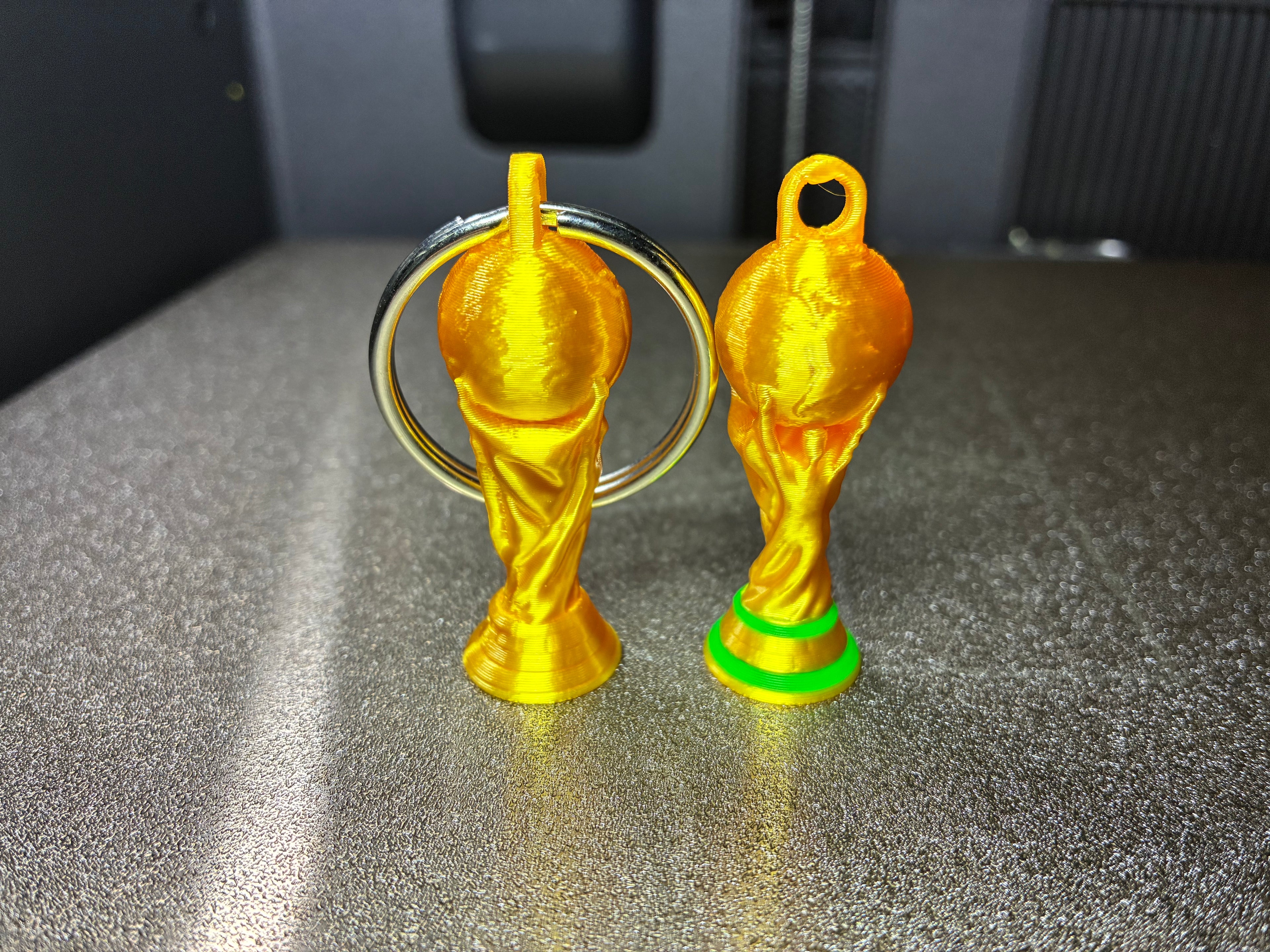 World Cup Trophy Keychain (Public Domain)