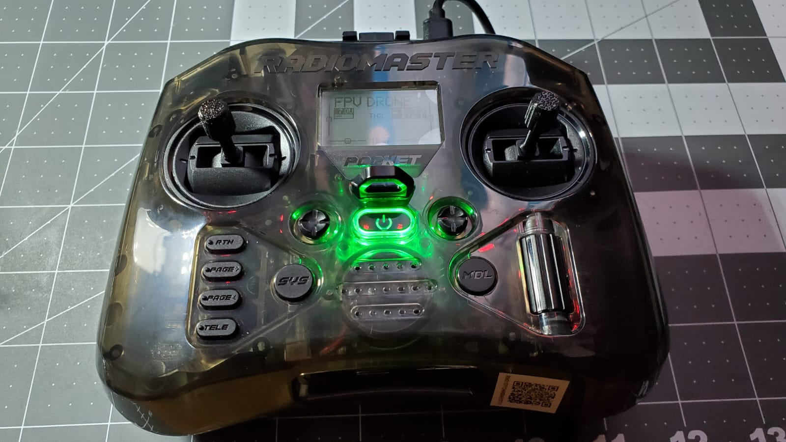 Radiomaster Pocket smooth sticks