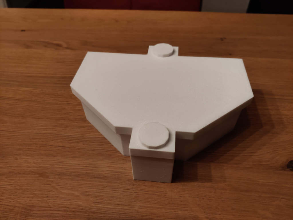 Rodent bait box with screw lock