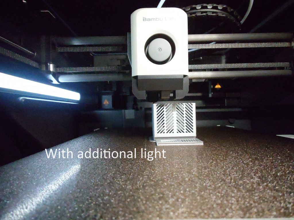 LED strip aluminum profile mounting clips for P1S