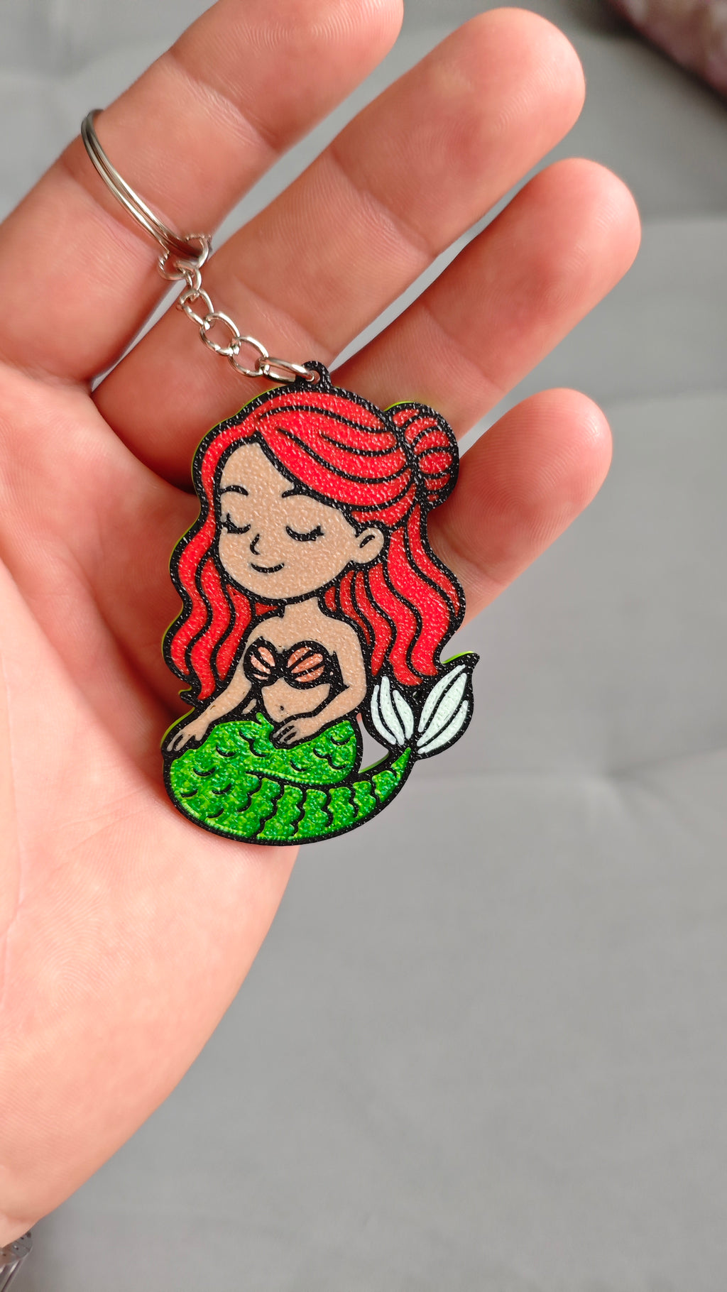 Cute Mermaid - Keychain
