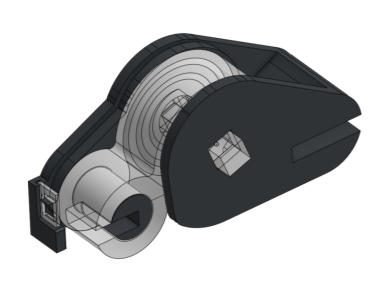 180° Locking Torsion Spring Hinge