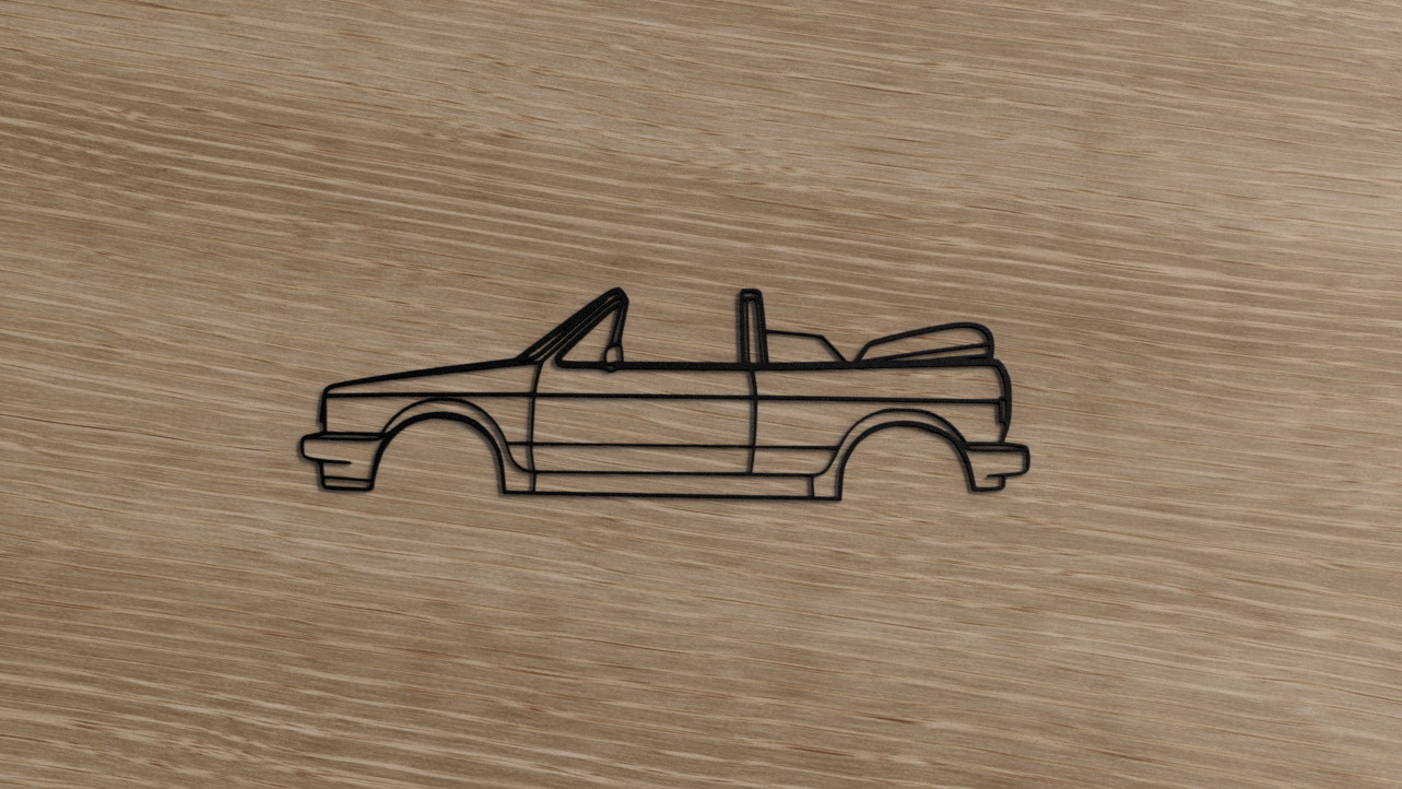 VW Golf Collection 2D Wall Art
