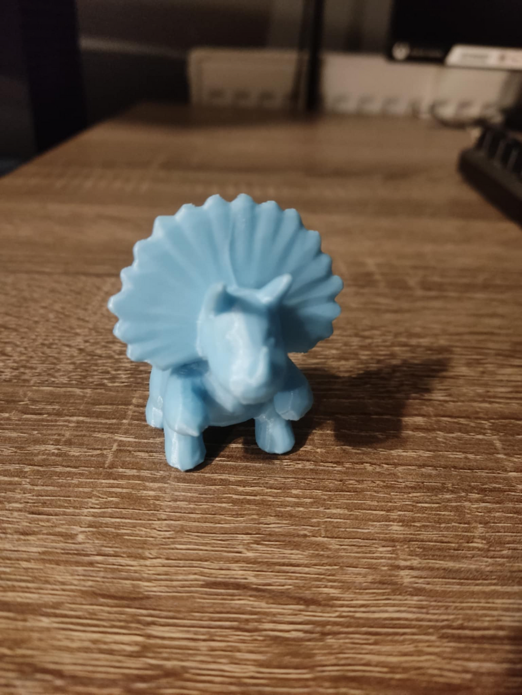 Triceratops with hands