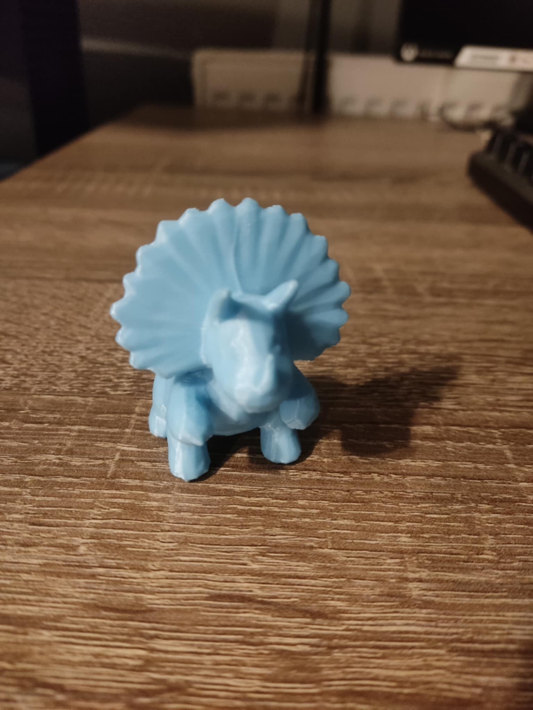 Triceratops with hands