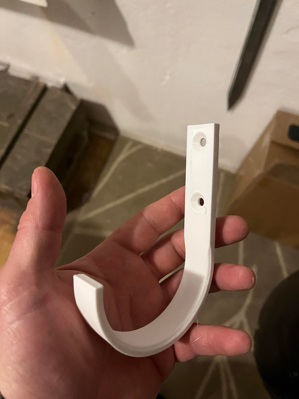 Holders, hangers for weapons and more