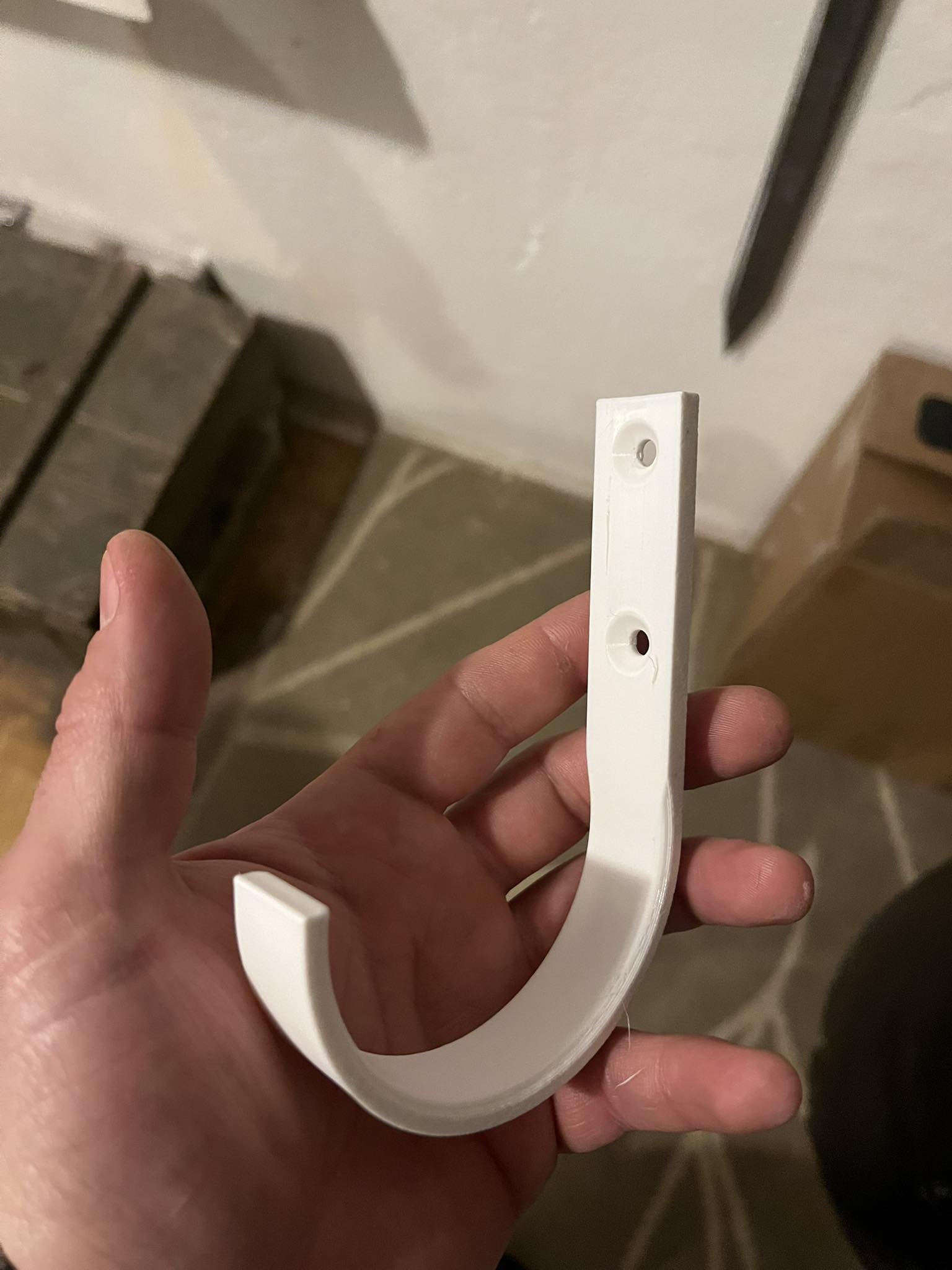 Holders, hangers for weapons and more