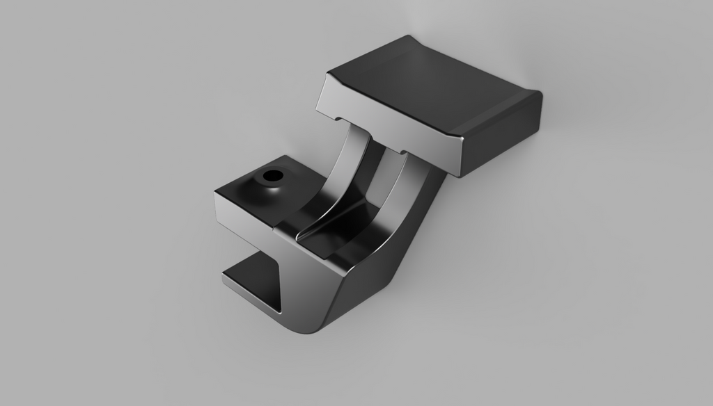 Headphone stand - raised desktop mount