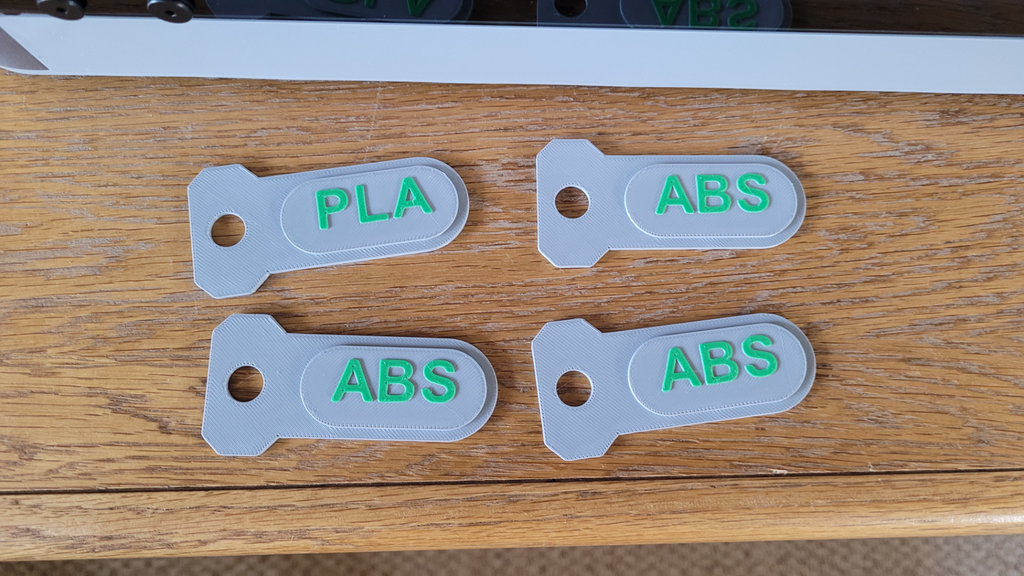 Bambu AMS Filament tag stand remix
