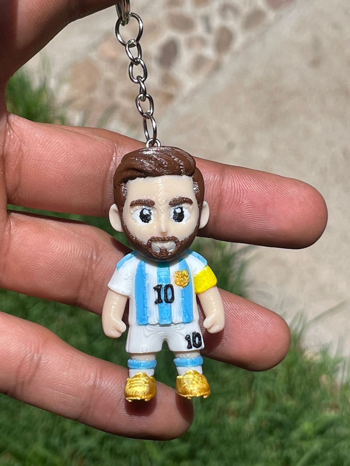 Lionel Messi Chibi Keychain – 3D Printable