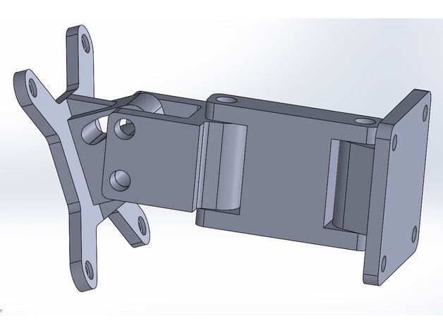 Sim rig button box Vesa Mount & Bracket