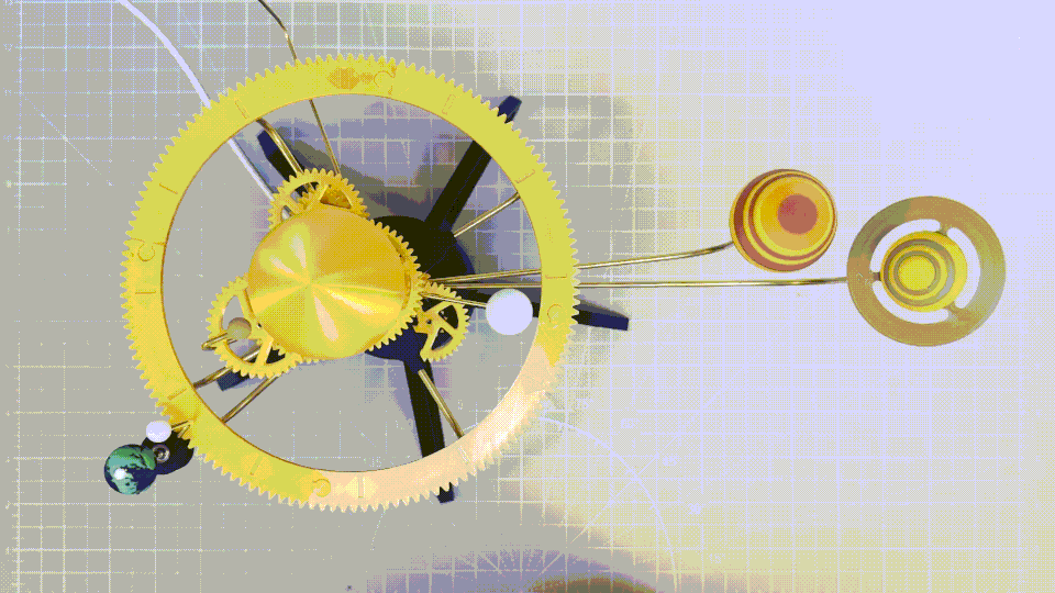 Solar System Model - Orrery (99.9% accuracy)