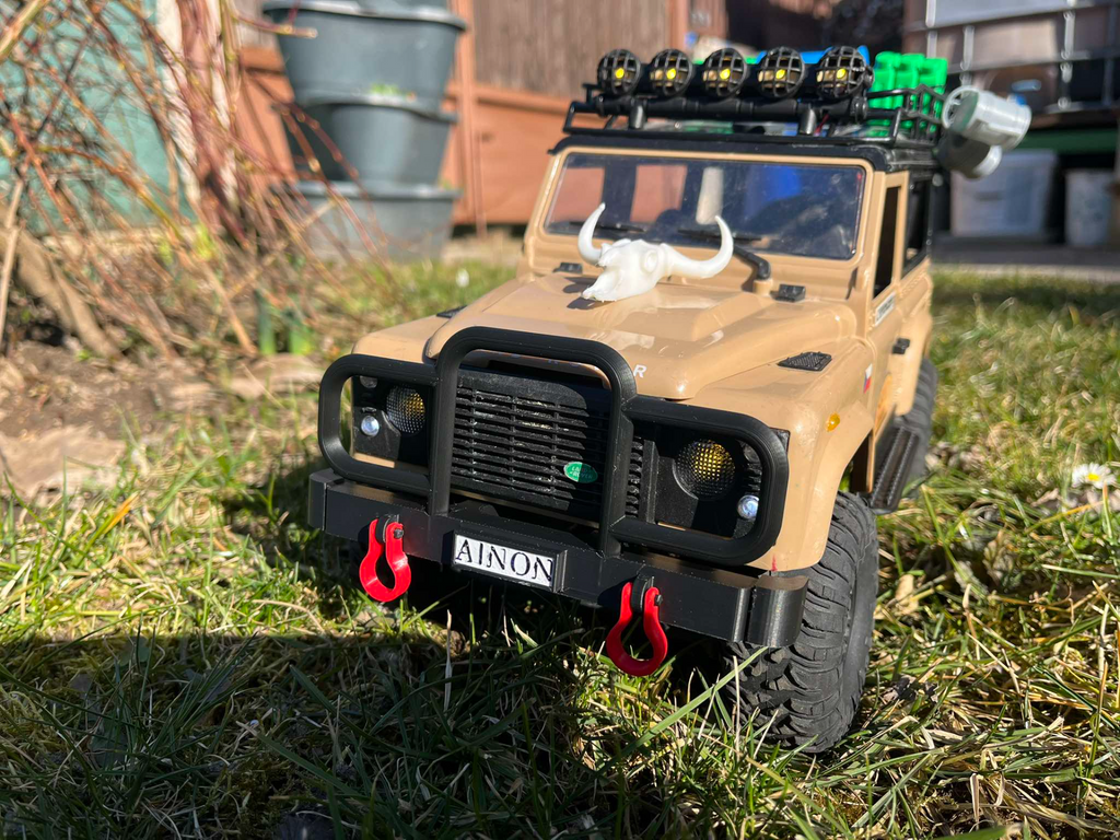 RC car RMT Land Rover T98 front bumper