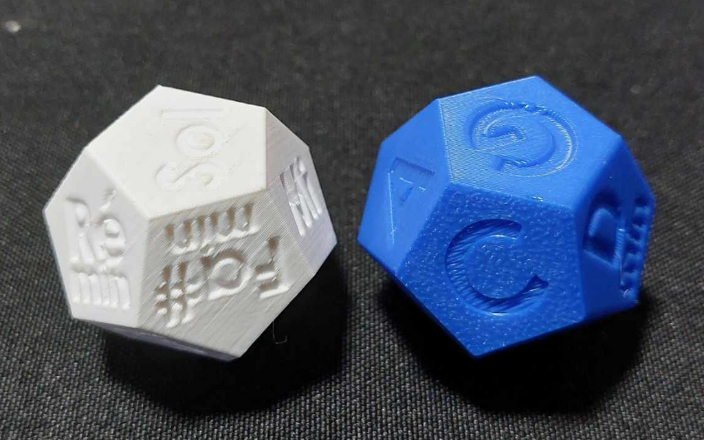Session dice / Cube de session