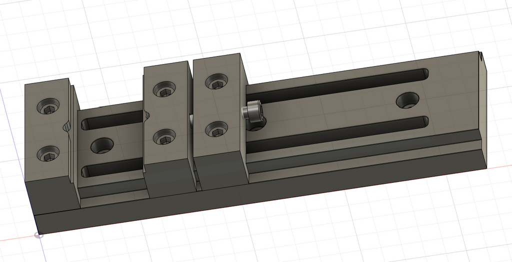 Low Profile CNC Vise