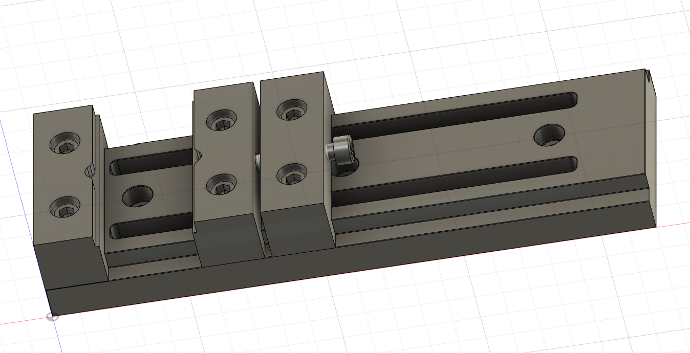 Low Profile CNC Vise