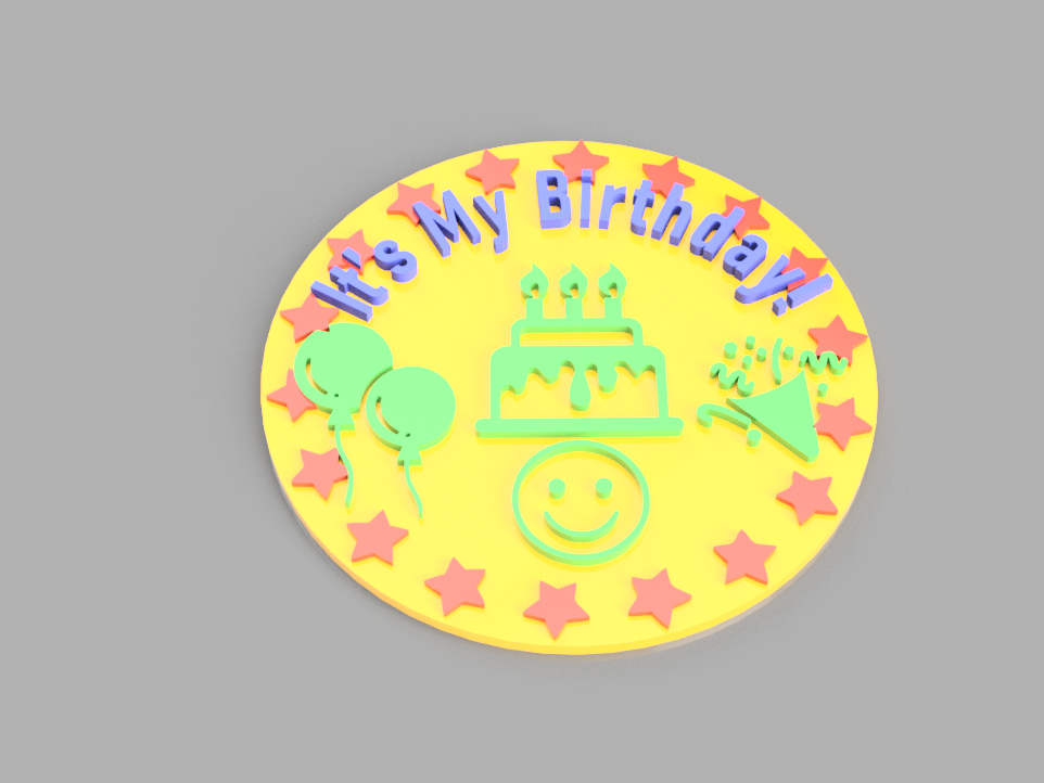 Birthday Badge