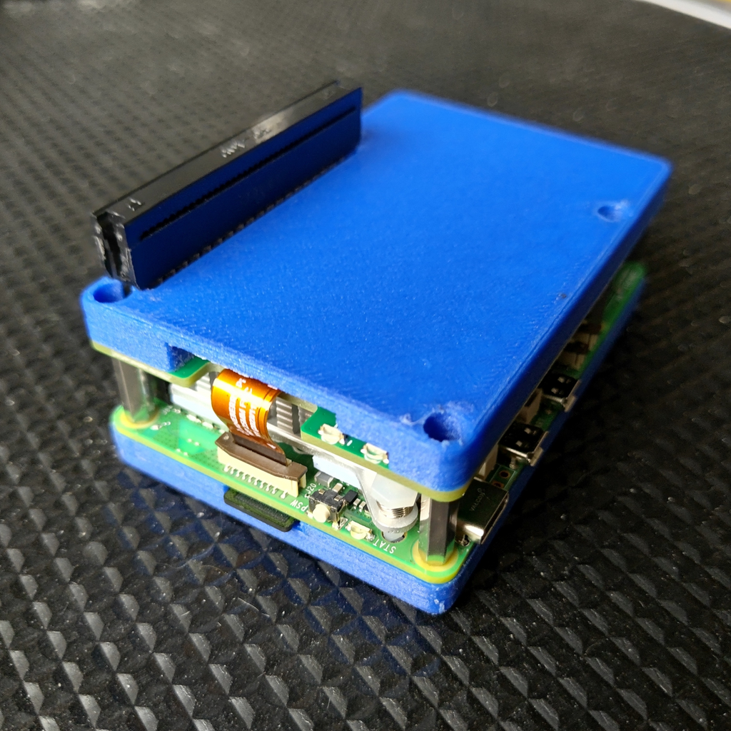 Raspberry Pi 5 Case with NVMe top HatDrive