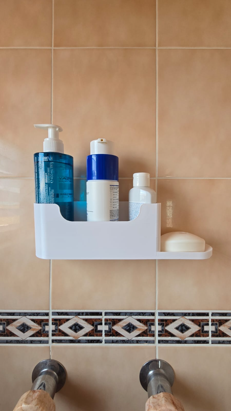 Deluxe Shampoo & Soap bar holder
