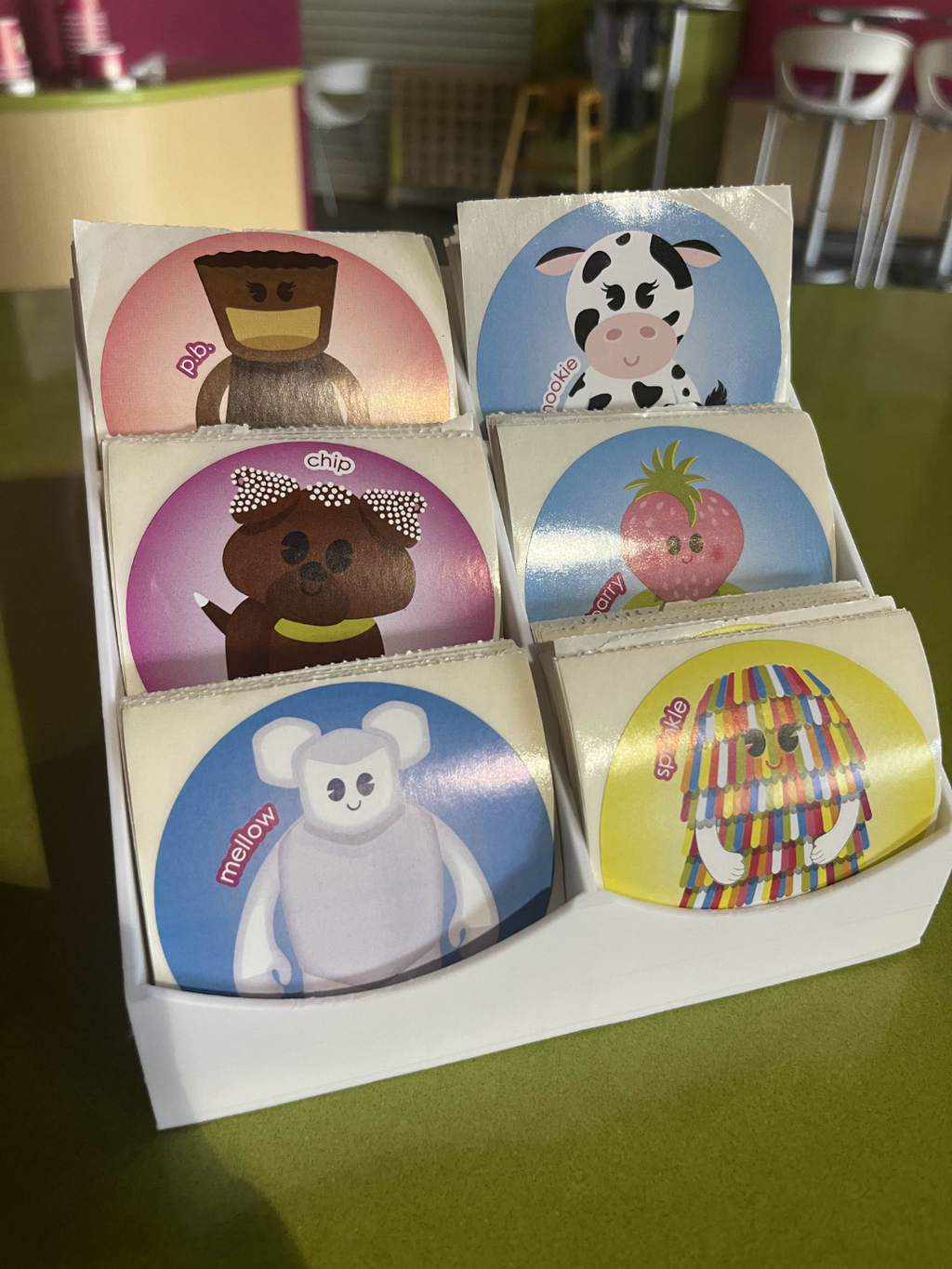 3" Sticker Display Holder Organizer for Sales