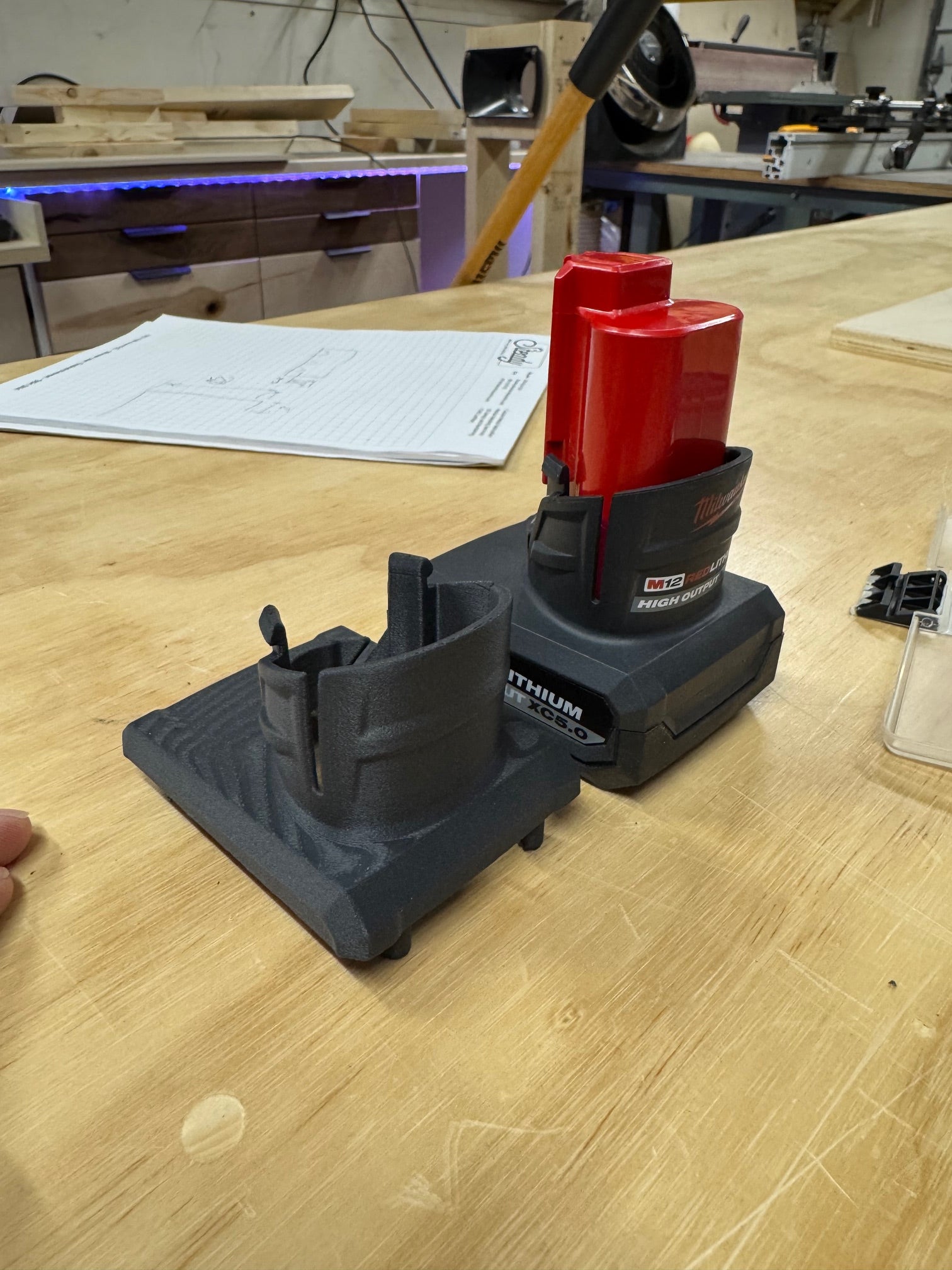 Milwaukee M12 XC5.0 Battery Case Replacement